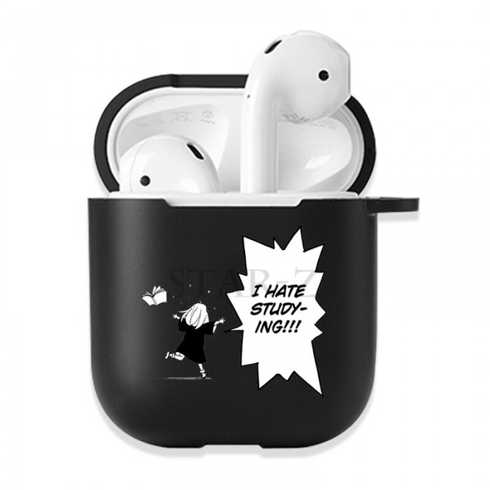 Coque AirPods Spy x Family Studying