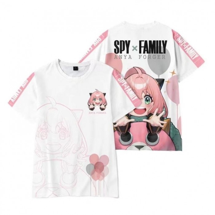 T-shirt Spy x Family Anya Forger Blanc